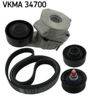 Комплект доріжкового ремня SKF VKMA 34700