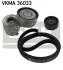 Комплект доріжкових пасків SKF VKMA 36033 (фото 1)