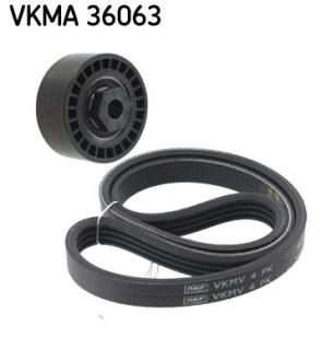 Комплект поліклинових ременів SKF VKMA 36063