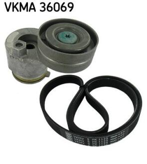 Комплект доріжкових пасків SKF VKMA 36069
