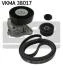 Комплект доріжкового ремня SKF VKMA 38017