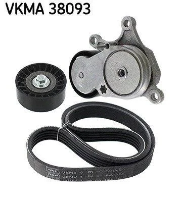 Комплект ременів поліклинових (Вир-во) SKF VKMA 38093 (фото 1)