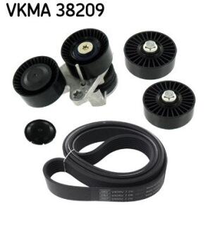 Комплект (ремінь+ролики) SKF VKMA 38209