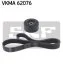 Комплект (ремінь+ролики) SKF VKMA 62076
