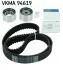 Комплект ГРМ (ремінь + ролик) SKF VKMA 94619