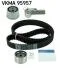 Комплект (ремінь+ролики) SKF VKMA 95957