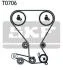 Комплект ГРМ (ремінь + ролик) HYUNDAI H-1, H-1 / STAREX, H-1 TRAVEL, SANTA FÉ I, SONATA IV KIA SORENTO I 2.4 06.97- SKF VKMA 95959