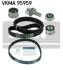 Комплект ГРМ (ремінь + ролик) HYUNDAI H-1, H-1 / STAREX, H-1 TRAVEL, SANTA FÉ I, SONATA IV KIA SORENTO I 2.4 06.97- SKF VKMA 95959 (фото 2)