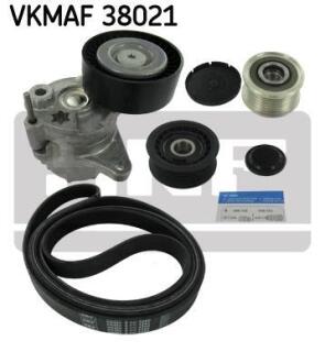 Комплект доріжкового ремня SKF VKMAF 38021 (фото 1)