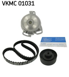 Фото комплект (ремінь+ролик+помпа) SKF VKMC 01031 Комплект (ремінь+ролик+помпа) SKF VKMC 01031