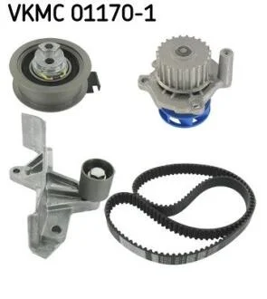 Комплект (ремінь+ролик+помпа) SKF VKMC 011701