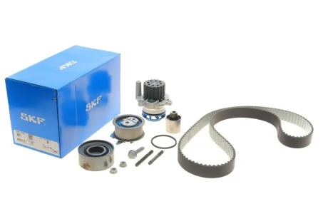 Комплект ГРМ, пас+ролик+помпа SKF VKMC 012551
