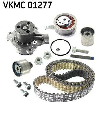 Водяний насос + зубчастий ремінь SKF VKMC 01277 (фото 1)