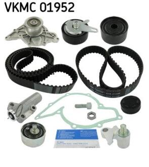 Комплект ГРМ, пас+ролик+помпа SKF VKMC 01952