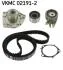 Комплект (ремінь+ролик+помпа) SKF VKMC 021912 (фото 1)