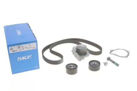 Комплект ГРМ, пас+ролик+помпа SKF VKMC 03246