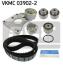 Комплект (ремінь+ролик+помпа) SKF VKMC 03902-2 (фото 2)