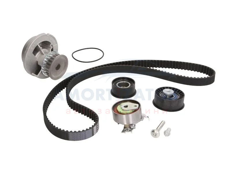 Комплект ГРМ, пас+ролик+помпа SKF VKMC 051522 (фото 1)