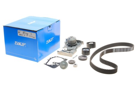 Комплект ГРМ, пас+ролик+помпа SKF VKMC 06020