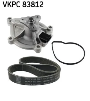 Водяна помпа+ к-кт ременя SKF VKMC 33843