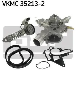 Водяний насос+ комплект поліклинових ременів SKF VKMC 352132