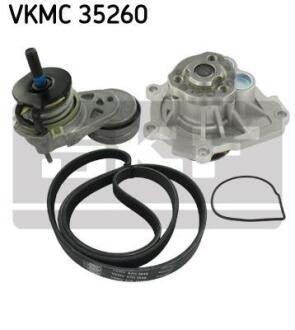 Водяна помпа+ к-кт ременя SKF VKMC 35260
