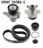 Водяна помпа+ к-кт ременя SKF VKMC 360861