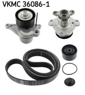Водяна помпа+ к-кт ременя SKF VKMC 360861