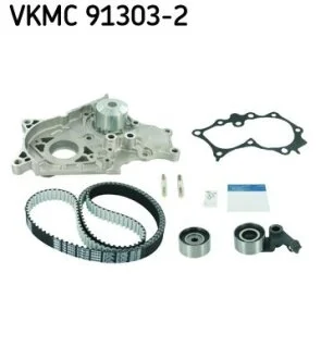 Комплект (ремінь+ролик+помпа) SKF VKMC 913032