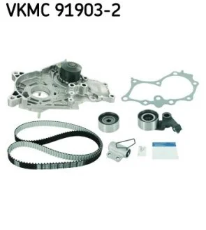 Комплект (ремінь+ролик+помпа) SKF VKMC 919032