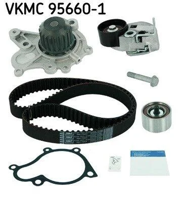 Комплект (ремінь+ролик+помпа) SKF VKMC 956601 (фото 1)