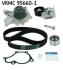 Комплект ГРМ, пас+ролик+помпа SKF VKMC 95660-1 (фото 1)