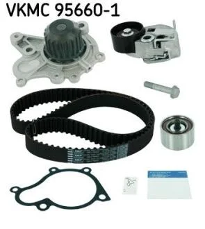 Комплект (ремінь+ролик+помпа) SKF VKMC 956601