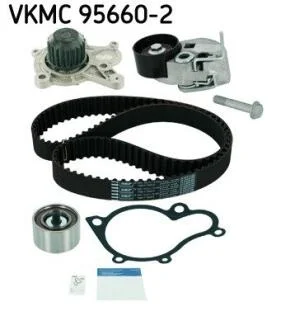 Комплект (ремінь+ролик+помпа) SKF VKMC 956602