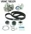 Комплект (ремінь+ролик+помпа) SKF VKMC 98109