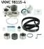 Комплект (ремінь+ролик+помпа) SKF VKMC 981154