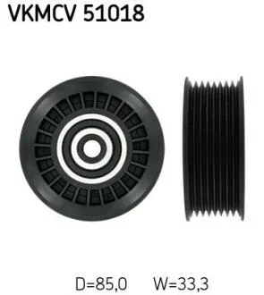 Натяжний ролик SKF VKMCV51018