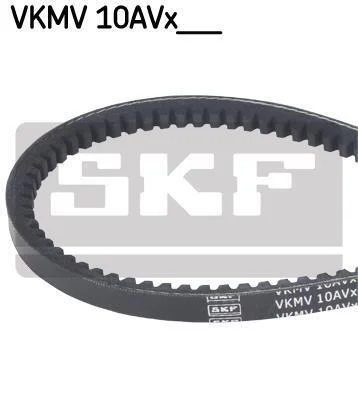 Ремінь клиновий 10X850 ALFA AUDI FIAT FORD OPEL VW... SKF VKMV 10AVX850 (фото 1)