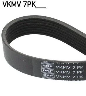 Ремінь поліклиновий 7PK1516 TOYOTA Hilux 2,5-3,0D 01-. SKF VKMV 7PK1516