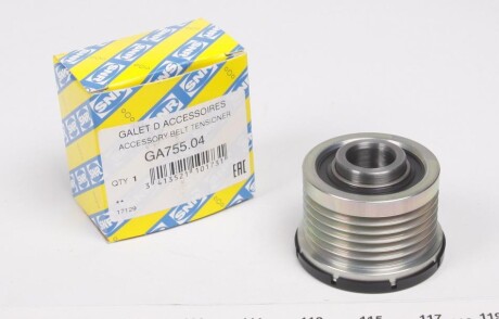 Шків генератора SNR NTN SNR GA755.04