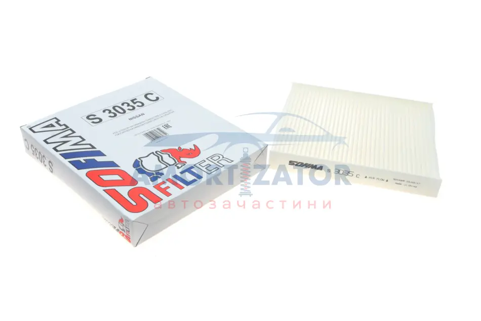 Фільтр салона SOFIMA S 3035 C (фото 1)