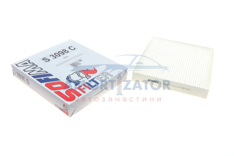 Фільтр салона SOFIMA S 3098 C (фото 1)