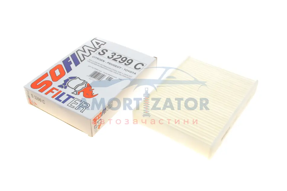 Фільтр салона SOFIMA S 3299 C (фото 1)