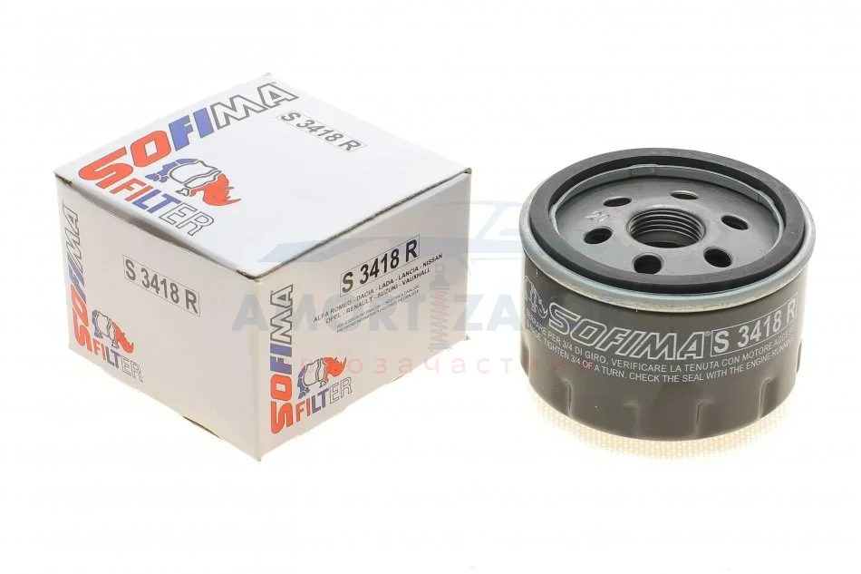 Фільтр масляний SOFIMA S 3418 R (фото 1)