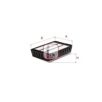 Фільтр повітряний MITSUBISHI "2,0-2,4 "07-12 SOFIMA S 3539 A