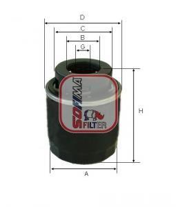 Фільтр оливи SOFIMA S 3573 R