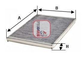 Фільтр, повітря у салоні SOFIMA S 4264 CA
