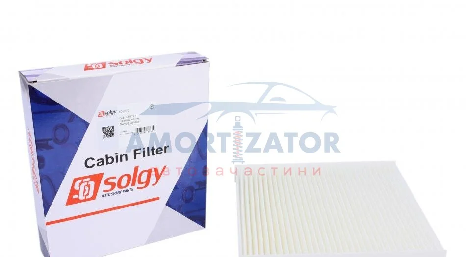 Фільтр салону SOLGY 104020 (фото 1)