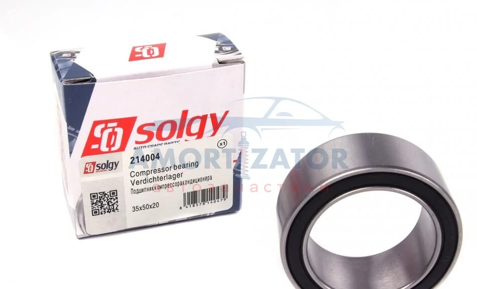 Підшипник кондиціонера SOLGY 214004 (фото 1)