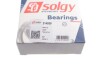 Подшипник (35x62x14) SOLGY 214039 (фото 3)